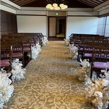 The KIKUSUIRO narapark（菊水楼）の画像｜新郎新婦側の景色