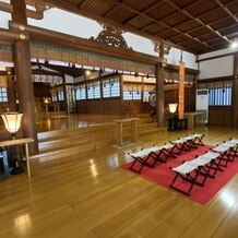 若宮の杜　迎賓館（名古屋観光ホテル）の写真｜挙式会場｜2024-11-28 15:54:18.0まーちゃんさん投稿