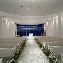 ザ　クラウンヴェール　ロータスベイの画像｜夜ですが、会場はきれいでした