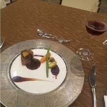 アールベルアンジェ高松の画像｜メインの肉料理、フォアグラ