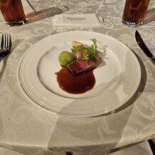 FORTUNE IN THE TERRACE（フォーチュン イン ザ テラス）の画像｜フェアで試食したステーキ。
添えられる野菜は旬のものを取り入れるそう。