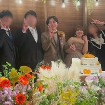 FORTUNE IN THE TERRACE（フォーチュン イン ザ テラス）の画像｜サプライズバイトを2回しました。両家母親の他に、抽選で新郎新婦のゲスト各1名ずつにしました。