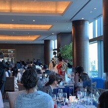 ストリングスホテル東京インターコンチネンタルの画像｜横に長い会場
