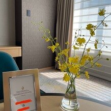 ストリングスホテル東京インターコンチネンタルの写真｜ミニウェルカムボードでほっこり