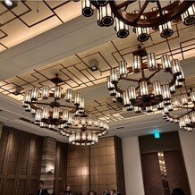 赤坂プリンス クラシックハウスの写真｜披露宴会場の天井