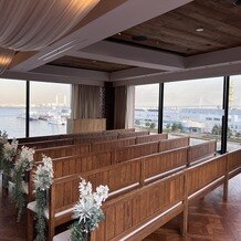 BAYSIDE GEIHINKAN VERANDA minatomiraiの画像｜会場内からの外観