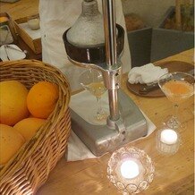 Ｍｉｅｌ　Ｃｏｃｏｎ（ミエルココン）の画像｜デザートビュッフェでは、その場で絞ったジュースも飲ませてもらえるとのことで、とてもおいしかったです！