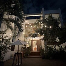 THINGS Aoyama Organic Garden.dthの画像｜夜の雰囲気も綺麗でした！
