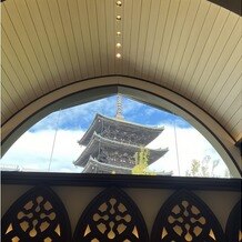 京都祝言 ＳＨＵ：ＧＥＮの画像｜窓から八坂の塔が見えます。
