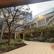 パラッツォ ドゥカーレ 麻布の写真｜中庭です。こちらを使ってイベントできます。