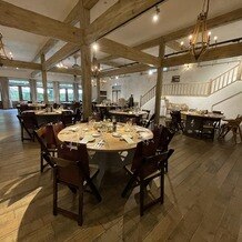 ＢＡＲＮ＆ＦＯＲＥＳＴ（バーン　アンド　フォレスト）の画像｜広い方の披露宴会場