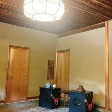 大阪城西の丸庭園 大阪迎賓館の写真｜披露宴までの待合
お茶室