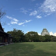 大阪城西の丸庭園 大阪迎賓館の写真｜大阪らしさ満載です。
ガーデンウエディングも可能だそうです。