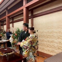 大阪城西の丸庭園 大阪迎賓館の写真｜お互い和菓子が好きなので、ウェディングケーキではなく羊羹にしていただきました。