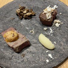 ＴＲＵＮＫ　ＨＯＴＥＬの画像｜試食のお肉