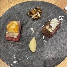 ＴＲＵＮＫ　ＨＯＴＥＬの画像｜カラー別のお料理がお洒落でした。