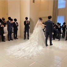 オワゾブルー山形の画像｜新郎新婦退場