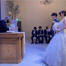 オワゾブルー山形の画像｜結婚証明書サイン前