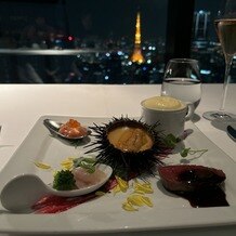 Ｆｉｓｈ Ｂａｎｋ ＴＯＫＹＯ（フィッシュバンク　トーキョー）の画像｜試食でいただきました。ウニのフランやビスクスープがおいしかったです。