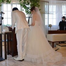 小さな結婚式　神戸モザイク店の画像｜署名