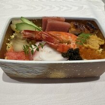 小さな結婚式　神戸モザイク店の写真｜海鮮ちらし寿司
コレ最高！！