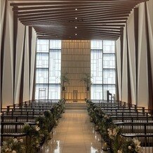 ＬＡＺＯＲ　ＧＡＲＤＥＮ　ＮＡＧＯＹＡ（ラソール　ガーデン・名古屋）の写真｜チャペル