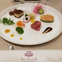 ネオス・ミラベルの画像｜試食会の前菜の盛り合わせです。