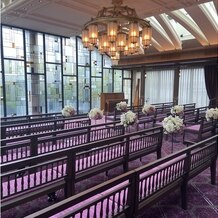 ザ・コンダーハウス（ＴＨＥ ＣＯＮＤＥＲ ＨＯＵＳＥ）の画像｜式場見学時　チャペル
