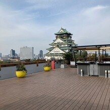 THE LANDMARK SQUARE OSAKA（ザ ランドマークスクエア オオサカ）の画像｜ウェルカムパーティから見る大阪城
