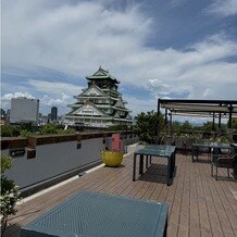 THE LANDMARK SQUARE OSAKA（ザ ランドマークスクエア オオサカ）の写真｜屋上からは大阪城がばっちりみえます