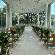 キャッスルガーデン ＯＳＡＫＡの画像｜後日昼のチャペルも見学させていただきました。