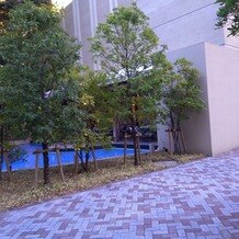 リストランテ　カノビアーノ　（ホテル雅叙園東京）の画像｜外観
プールがあります