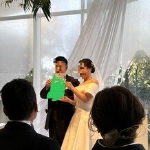 ＧＩＦＵ　ＭＯＮＯＬＩＴＨ（岐阜モノリス）の写真｜挙式会場｜2025-02-12 22:56:44.0みちゃんさん投稿