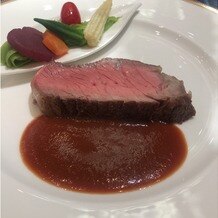 東京會舘の画像｜メインのお肉、非常に美味しかったです