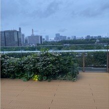 東京會舘の画像｜チャペル後の集合場所。少し景色は寂しい。