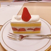 東京會舘の画像｜試食のショートケーキもとても美味しかったです。