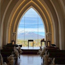 ルグラン軽井沢ホテル＆リゾートの写真｜挙式会場｜2025-11-23 15:46:10.0シホさん投稿