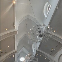 アートグレイス　ネクスト　アシヤの画像｜チャペルの天井が高いところが素敵でした