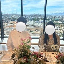 ノートルダム大阪ＯＮＥの写真｜披露宴会場のカーテンが開くと、ユニバ全体がみえましたあ