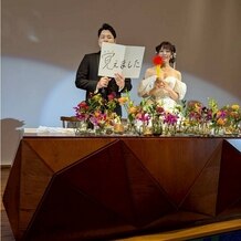ノートルダム大阪ＯＮＥの写真｜披露宴・パーティー会場｜2025-09-18 12:13:23.0マキさん投稿