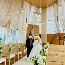 小さな結婚式　千葉店の写真｜挙式会場｜2024-11-11 17:11:48.0なおみさん投稿