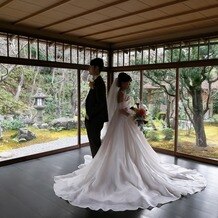 高台寺ひらまつの画像｜十牛庵、梅の間
雨天の場合こちらで挙式の予定でした