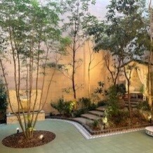 トリフォーリア ＮＡＧＯＹＡの画像｜ガーデンがあるのでこちらでゲストと写真を撮ったりスウィーツビュッフェをしたりできます。