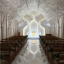 トリフォーリア ＮＡＧＯＹＡの写真｜ライトアップされたチャペル