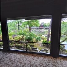 平安神宮会館の画像｜食事会場から見えるお庭