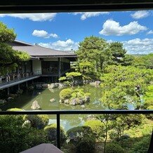 平安神宮会館の画像｜パーティ会場から見えるお庭が素敵でした。