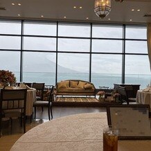 THE BAYSUITE SAKURAJIMA TERRACE（ザ・ベイスイート 桜島テラス）の画像｜見学当日は、雨が降り風も強い日でしたが、それでも桜島と海が近くに見えて、素敵でした。