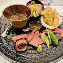 エリスリーナ西原ヒルズガーデンの画像｜ブライダルフェアの試食プレート