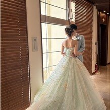 エリスリーナ西原ヒルズガーデンの写真｜挙式の前にメイクさんが撮ってくれた写真