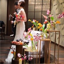 ラソールガーデン熊本の画像｜お気に入りの装花です。